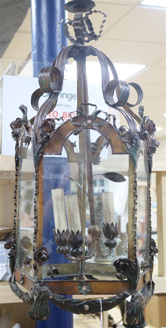 A hall lantern